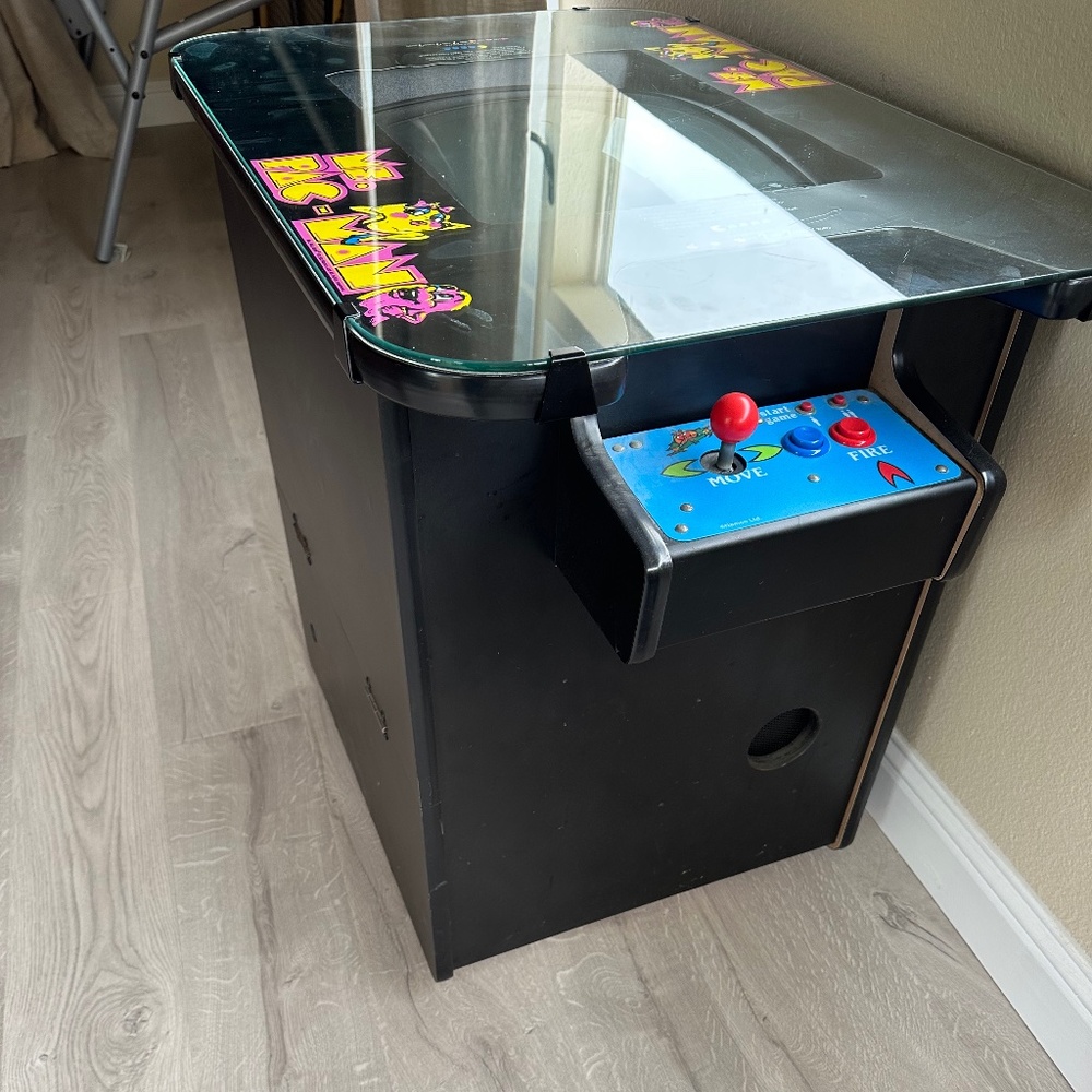 Cocktail Game Table Black Galaxy